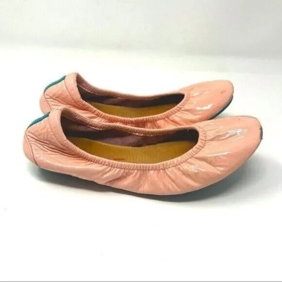 Tieks girls cotton candy ballerina flats US1 BoxY