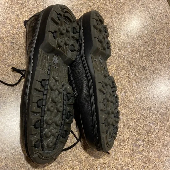 Timberland Lace Up/Tie Black Leather Oxford Shoes 29512 11W Leather Upper