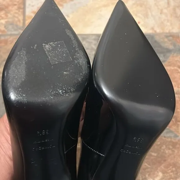 TOM FORD 120mm Patent Leather Pumps Farfetch size 38 1/2 gently used ❤️