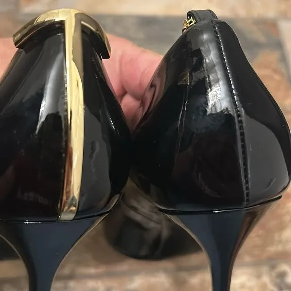 TOM FORD 120mm Patent Leather Pumps Farfetch size 38 1/2 gently used ❤️