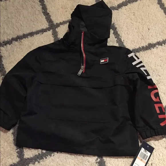 Tommy Hilfiger Anorak/Shoes  ,Black joggers,