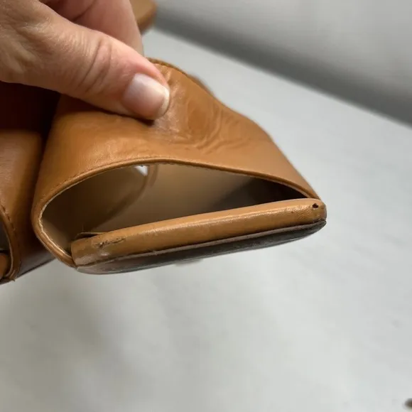 Tony Bianco Flora Mule in Tan Como Sz 8.5