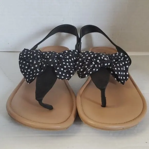 Torrid BOW T  STRAP Sandals Shoes Flats Flip Flops Shoes Women's WOMAN'S 12WW