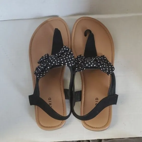 Torrid BOW T  STRAP Sandals Shoes Flats Flip Flops Shoes Women's WOMAN'S 12WW