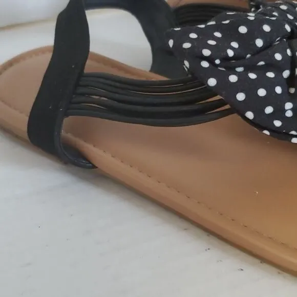 Torrid BOW T  STRAP Sandals Shoes Flats Flip Flops Shoes Women's WOMAN'S 12WW