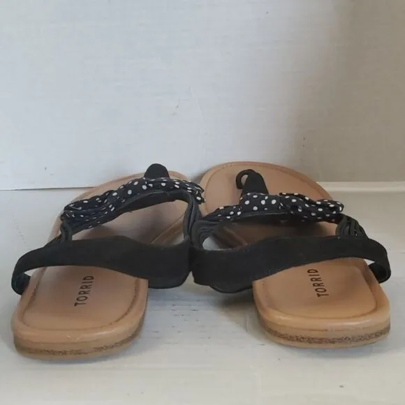 Torrid BOW T  STRAP Sandals Shoes Flats Flip Flops Shoes Women's WOMAN'S 12WW