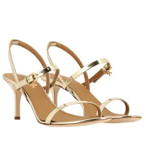 TORY BURCH * $328 MANY SIZES * Penelope Slingback Sandal Gold Strappy Prom