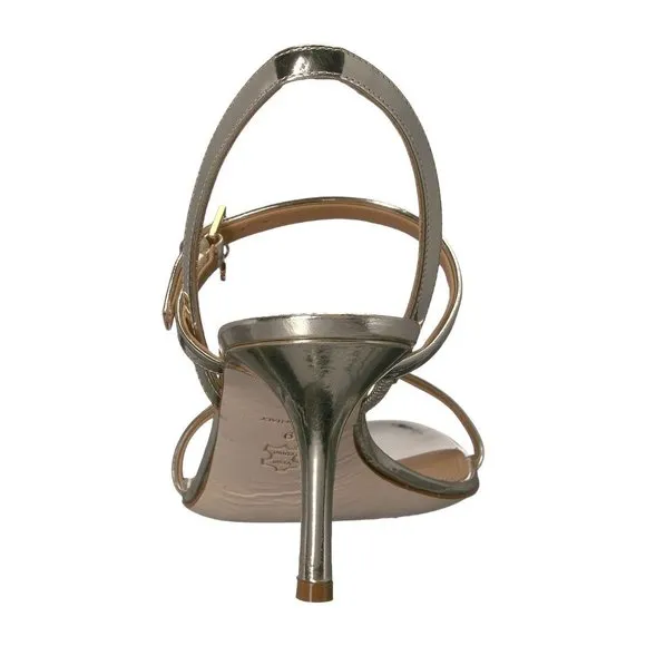 TORY BURCH * $328 MANY SIZES * Penelope Slingback Sandal Gold Strappy Prom