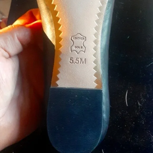 Tory Burch Black Patent Cap Shoes