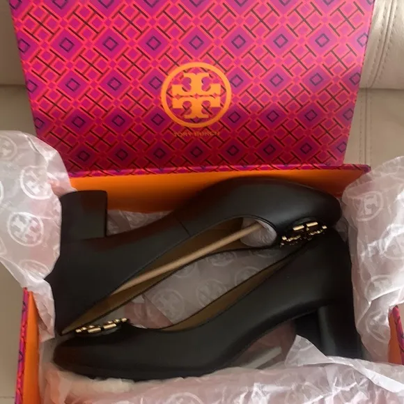 Tory Burch Claire 50 mm Pump/ Calf Leather Size 8 New