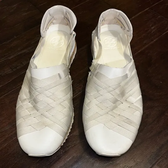 Tory Burch Huarache Espadrille Sneaker slip ons size 8