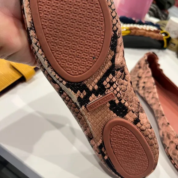 Tory Burch, snake skin ballet flats
