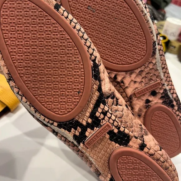 Tory Burch, snake skin ballet flats