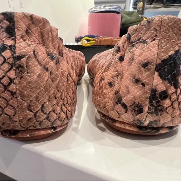 Tory Burch, snake skin ballet flats