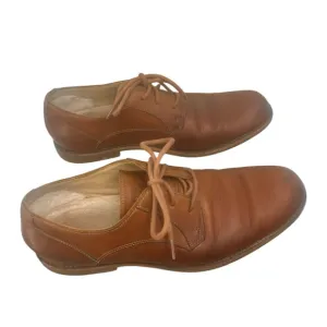Ugg Men Hixson Brown Leather Oxford Lace Up Dress Shoes | Size 12