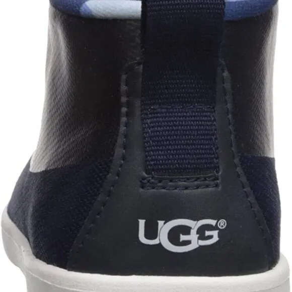 UGG Seaway Chukka 1092434K Kid's Boys Navy/Black Camo Lined Sneaker Shoes UGG413