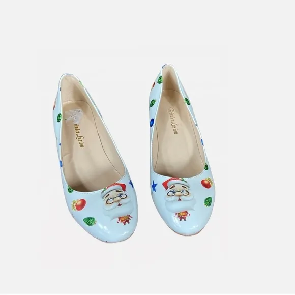 Ugly Christmas Sweater Shoes by Reindee Lusion Size 8