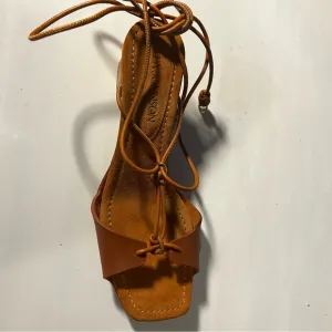 Ulla Johnson Cora Brown Leather Sandals NWOT