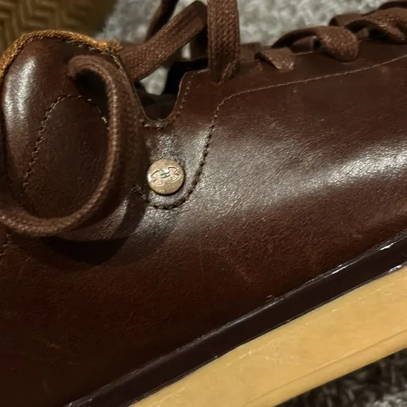 Under Armour‎ man made upper leather 11.5 men’s tie shoes brown