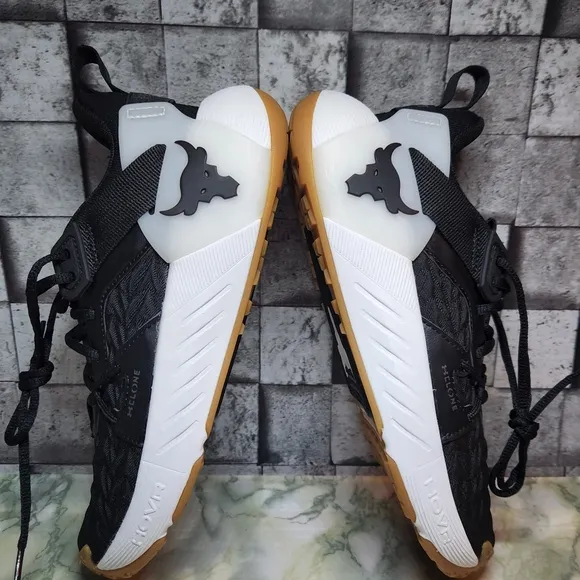 Under Armour Project Rock 6 Black Gum HOVR GS Size 6Y