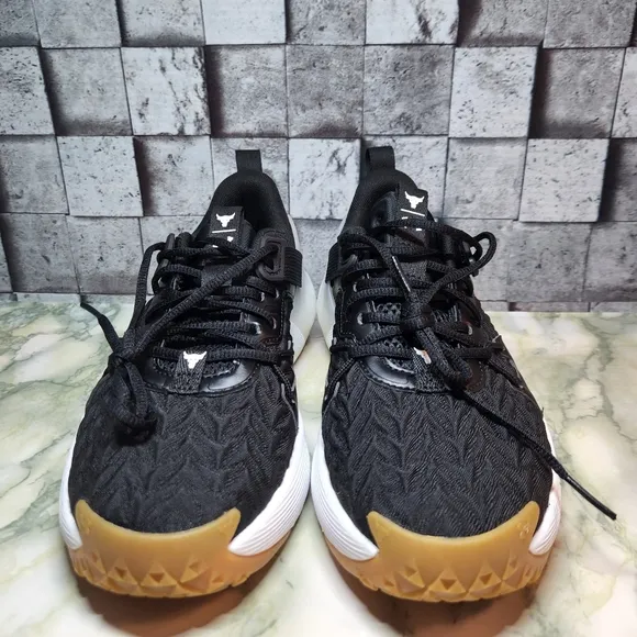 Under Armour Project Rock 6 Black Gum HOVR GS Size 6Y