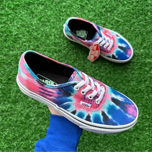 Vans Authentic Tie Dye Multi Color True White
