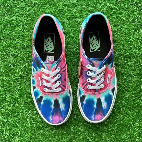 Vans Authentic Tie Dye Multi Color True White