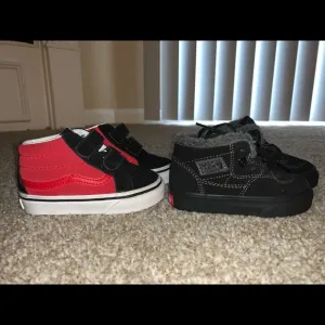 Vans Baby Toddler Shoes 2 Pairs Size 4.5