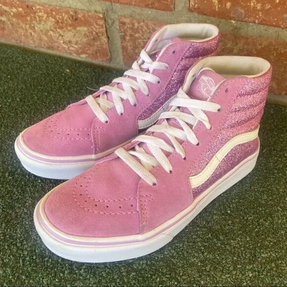 Vans Kids SK8-Hi Comfy Cush Shoes sneakers Size 2.5