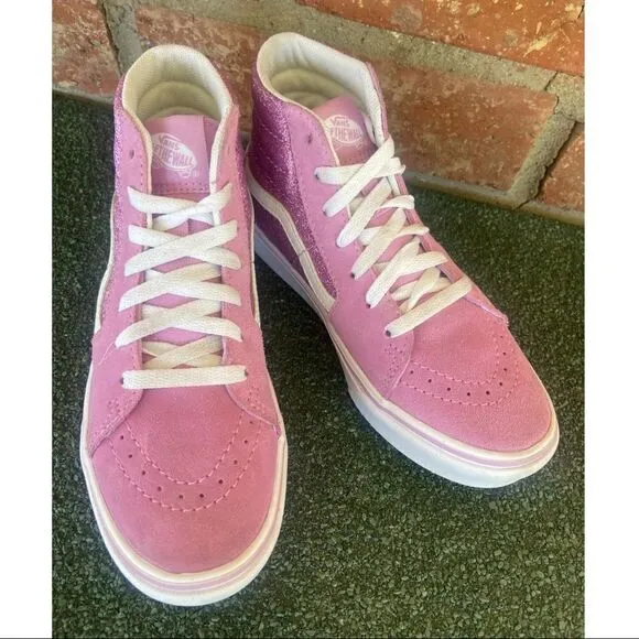 Vans Kids SK8-Hi Comfy Cush Shoes sneakers Size 2.5