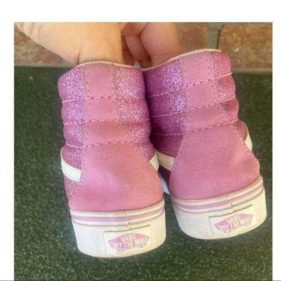 Vans Kids SK8-Hi Comfy Cush Shoes sneakers Size 2.5