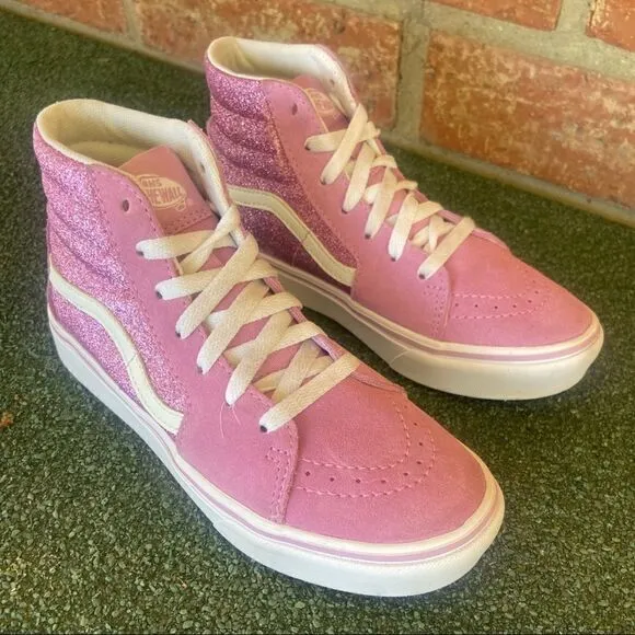 Vans Kids SK8-Hi Comfy Cush Shoes sneakers Size 2.5