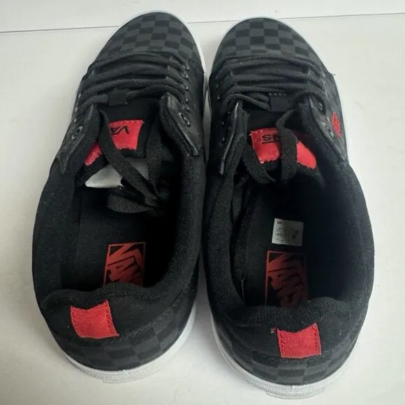 VANS Mens Seldan Sneaker Black Size 12 M