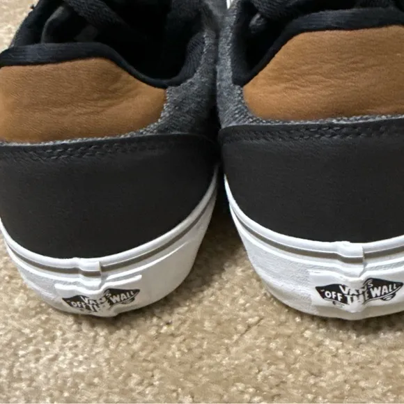 Vans Mens Shoes Size‎ 8 Off The Wall Deluxe Atwood Black/Grey/Black