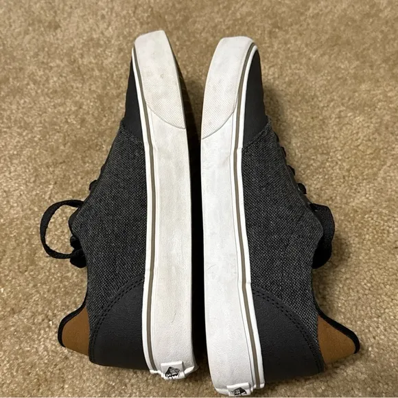 Vans Mens Shoes Size‎ 8 Off The Wall Deluxe Atwood Black/Grey/Black