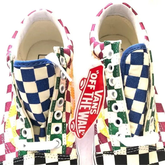 Vans Multicolor Checkered Shoes