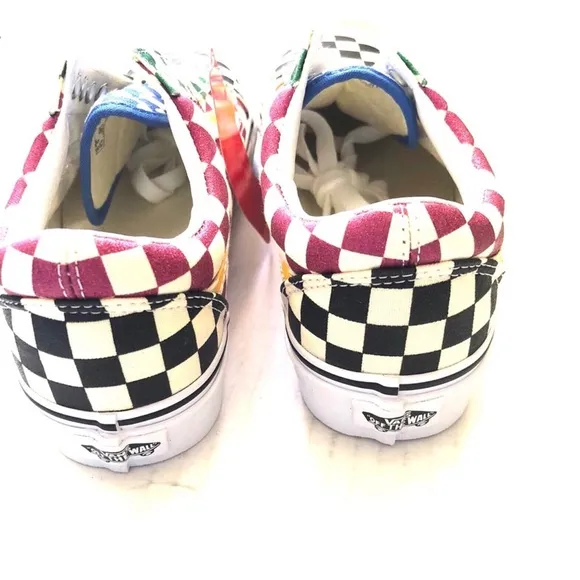 Vans Multicolor Checkered Shoes