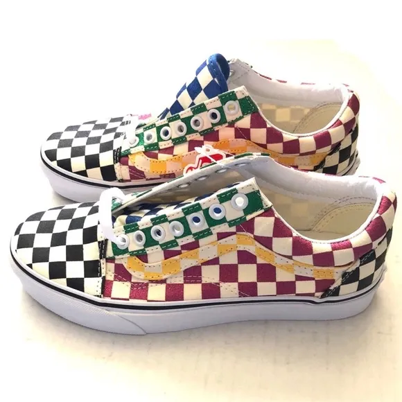 Vans Multicolor Checkered Shoes