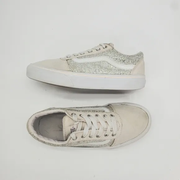 VANS My Maddie Glitter Sneakers Size 2 Shoes