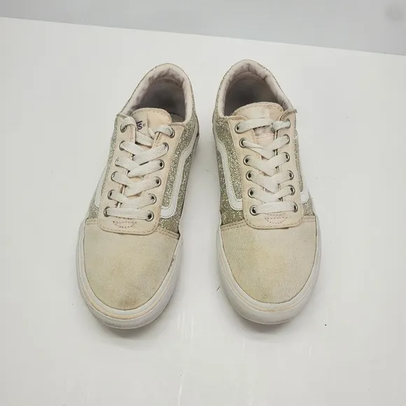 VANS My Maddie Glitter Sneakers Size 2 Shoes