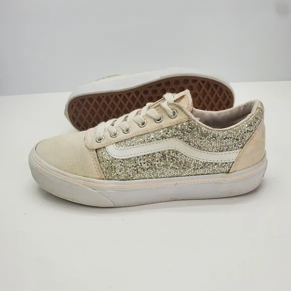 VANS My Maddie Glitter Sneakers Size 2 Shoes