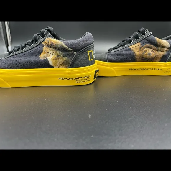 Vans Old Skool Kids 12.5 National Geographic Shoes