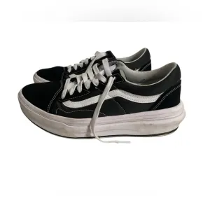 VANS Old Skool Overt CC POP COLOR BLACK sneaker shoes mens size 10.5 US