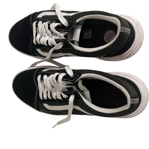 VANS Old Skool Overt CC POP COLOR BLACK sneaker shoes mens size 10.5 US