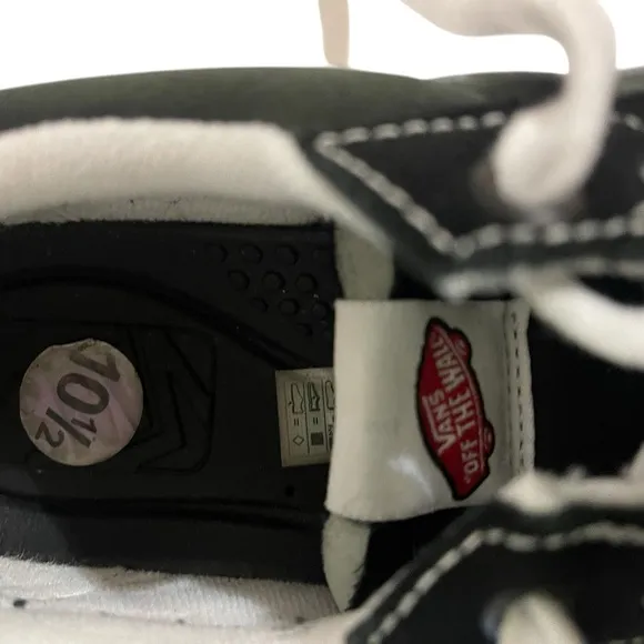 VANS Old Skool Overt CC POP COLOR BLACK sneaker shoes mens size 10.5 US