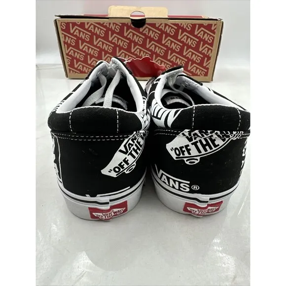 Vans Shoes US Men Sz 11 Logo Mix Old Skool Black White Skateboarding