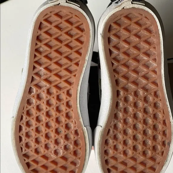 Vans Sk8-Hi glitter checkerboard shoes