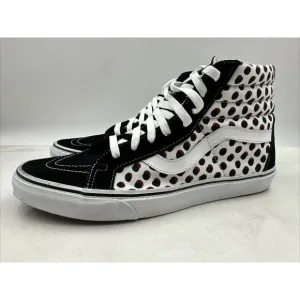 Vans Sk8-Hi Reissue Spotted Americana Black/White/Red/Blue Shoes Mens 11.5