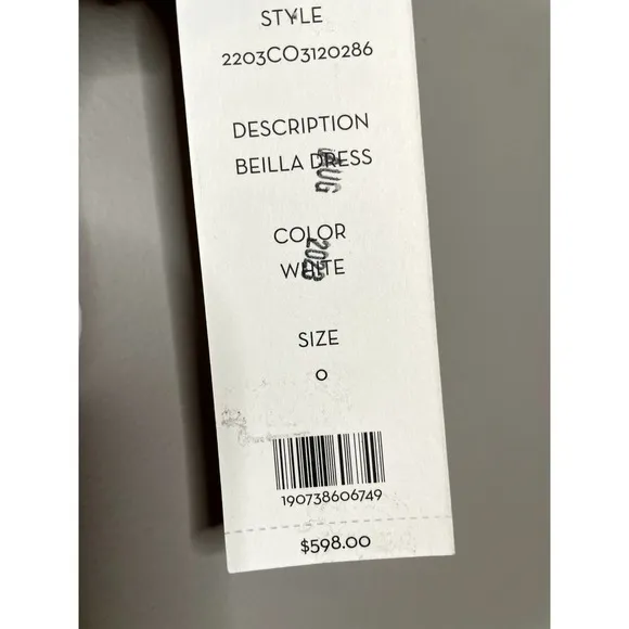 Veronica Beard Beilla Dress‎ in White Size 0