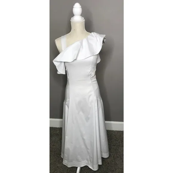 Veronica Beard Beilla Dress‎ in White Size 0